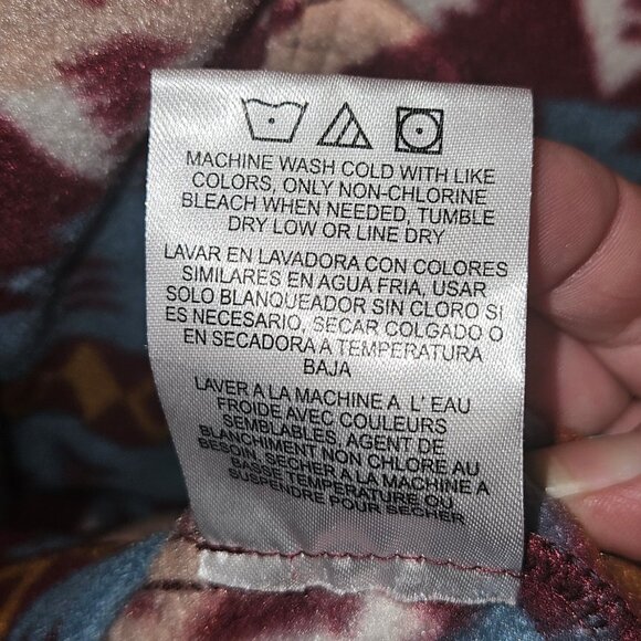 Wrangler Wrancher Western Fleece Button-Up Shacket Womens XXL - Picture 5 of 5